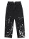 画像1: 【送料無料】WNTD APPAREL GHOST PAINT DENIM PANTS BLACK (1)