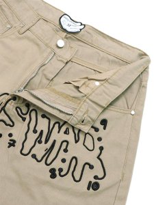 画像4: 【送料無料】WNTD APPAREL DOT TO DOT PAINTER PANTS SAND (4)