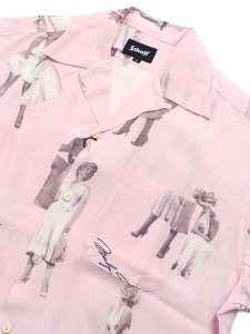 画像3: 【送料無料】SCHOTT MARILYN MONROE RAYON SHIRT (3)