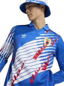 画像3: 【送料無料】ADIDAS JAPAN 1993 HOME REPLICA UNIFORM-BLUE (3)