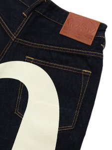 画像5: 【送料無料】EVISU #2030 DAICOCK JEANS INDIGO/WHITE (5)