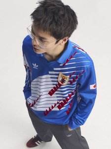 画像7: 【送料無料】ADIDAS JAPAN 1993 HOME REPLICA UNIFORM-BLUE (7)