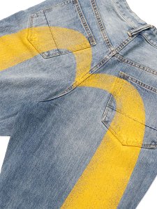 画像6: 【送料無料】EVISU DAICOCK JEANS #2030 INDIGO/YELLOW (6)