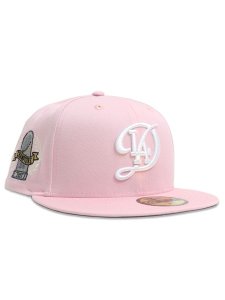 画像2: NEW ERA 59FIFTY CS DODGERS CC WS2025 U/GY FB PNK/WHT (2)