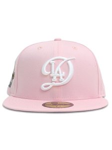 画像3: NEW ERA 59FIFTY CS DODGERS CC WS2025 U/GY FB PNK/WHT (3)