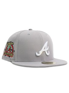 画像2: NEW ERA 59FIFTY CS BRAVES WS1995 U/GY FB GREY/WHT (2)