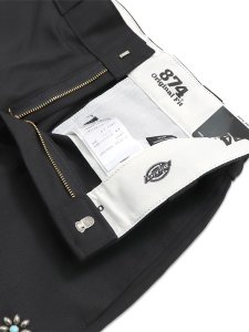 画像5: 【送料無料】HTC DICKIES 874 PANTS FLOWER TURQUOISE (5)
