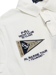 画像5: 【送料無料】POLO RALPH LAUREN CUSTOM  FIT BIG PONY YACHT CLUB POLO SHIRT (5)
