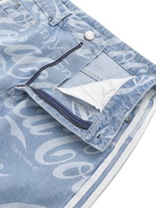 画像6: 【送料無料】ADIDAS COCA COLA CLASSIC SPORT DENIM SHORT-INDIGO DENIM (6)