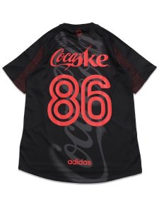 画像2: 【送料無料】ADIDAS COCA COLA TEAMGEIST 26 JERSEY-BLACK (2)