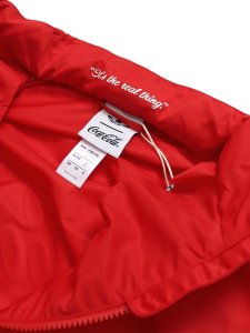 画像9: 【送料無料】ADIDAS COCA COLA CLASSIC SPORT NYLON PARKA-VIVID RED (9)