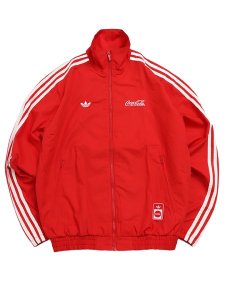 画像1: 【送料無料】ADIDAS COCA COLA CLASSIC SPORT FIREBIRD TRACK JACKET-VIVID RED (1)