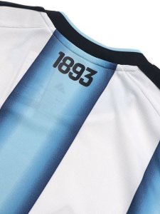 画像4: 【送料無料】ADIDAS ARGENTINA 2026 HOME REPLICA UNIFORM-WHITE/ICY BLUE (4)