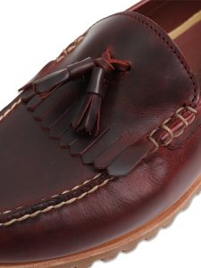 画像7: 【送料無料】TIMBERLAND LOAFER SHOE BURGUNDY FULL GRAIN (7)