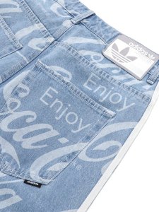 画像7: 【送料無料】ADIDAS COCA COLA CLASSIC SPORT DENIM SHORT-INDIGO DENIM (7)
