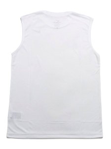 画像2: NIKE DF STD FLEX SLEEVELESS TEE-WHITE/BLACK (2)