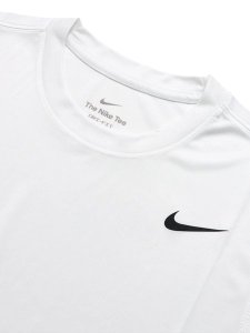 画像3: NIKE DF STD FLEX SLEEVELESS TEE-WHITE/BLACK (3)