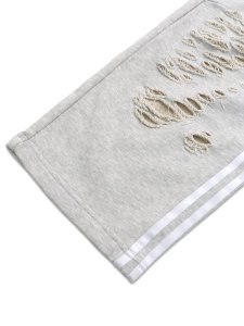 画像6: 【送料無料】ADIDAS WMNS DISTRESSED JOGGERS-LIGHT GREY HEATHER (6)