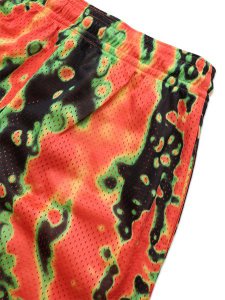 画像5: NIKE DF ISSUE PRACTICE MESH 5" AOP 2-TURF ORANGE/IVORY (5)