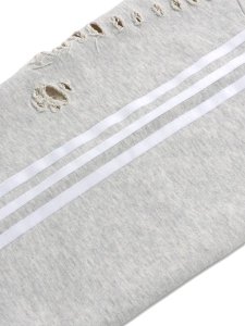 画像7: 【送料無料】ADIDAS WMNS DISTRESSED JOGGERS-LIGHT GREY HEATHER (7)