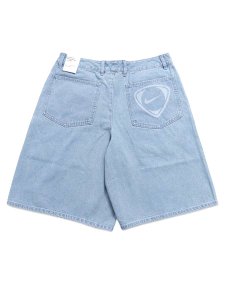 画像2: 【送料無料】NIKE DENIM SHORT FTBL KOR APLA-ASHEN SLATE (2)