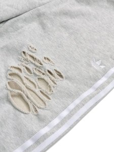 画像4: 【送料無料】ADIDAS WMNS DISTRESSED JOGGERS-LIGHT GREY HEATHER (4)