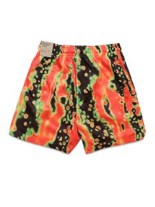 画像2: NIKE DF ISSUE PRACTICE MESH 5" AOP 2-TURF ORANGE/IVORY (2)