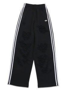 画像1: 【送料無料】ADIDAS WMNS DISTRESSED JOGGERS-BLACK (1)