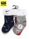 画像1: 【KIDS】NIKE BABY NHN SWOOSHFETTI 6PK ANKLE SOCK-DK GREY HEATHER (1)