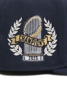 画像8: NEW ERA 59FIFTY DODGERS WS2025 CHAMPION NIGHT SHIFT NAVY (8)