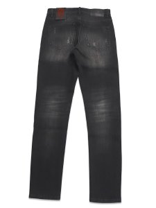 画像2: 【送料無料】ANOM DENIM 360 SKINNY DENIM VTG BLACK (2)
