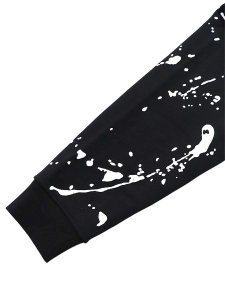 画像7: 【送料無料】WNTD APPAREL GHOST PAINT PANTONE HOODIE PITCH BLK (7)