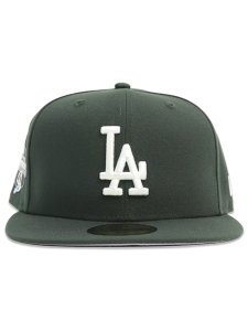 画像2: NEW ERA 59FIFTY DODGERS WS2025 CHAMPION DARK SEAWEED (2)