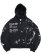 画像1: 【送料無料】WNTD APPAREL GHOST PAINT PANTONE HOODIE PITCH BLK (1)