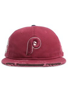 画像2: NEW ERA RC 9FIFTY FLAT VISOR ASG HOST CITY DAMAGED PHI CARDINAL (2)