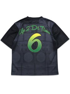 画像2: 【送料無料】THROWBACK DANCEHALL JERSEY BLACK (2)