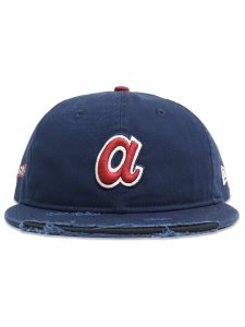 画像2: NEW ERA RC 9FIFTY FLAT VISOR ASG HOST CITY DAMAGED ATL OCEANSIDE BLU (2)