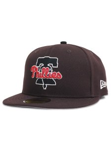 画像1: NEW ERA 59FIFTY ASG HOST CITY PHILLIES BURNT WOOD (1)