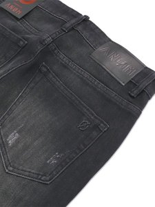 画像5: 【送料無料】ANOM DENIM 360 SKINNY DENIM VTG BLACK (5)