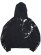 画像2: 【送料無料】WNTD APPAREL GHOST PAINT PANTONE HOODIE PITCH BLK (2)