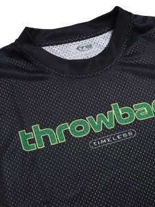 画像3: 【送料無料】THROWBACK DANCEHALL JERSEY BLACK (3)