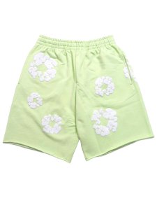 画像1: 【送料無料】DENIM TEARS COTTON WREATH SWEATSHORTS MINT (1)