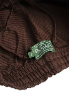 画像5: 【送料無料】DENIM TEARS COTTON WREATH BAGGY SWEATPANTS DARK BROWN (5)