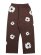 画像1: 【送料無料】DENIM TEARS COTTON WREATH BAGGY SWEATPANTS DARK BROWN (1)