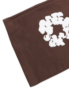 画像6: 【送料無料】DENIM TEARS COTTON WREATH BAGGY SWEATPANTS DARK BROWN (6)