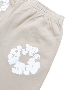 画像4: 【送料無料】DENIM TEARS COTTON WREATH BAGGY SWEATPANTS CREAM (4)