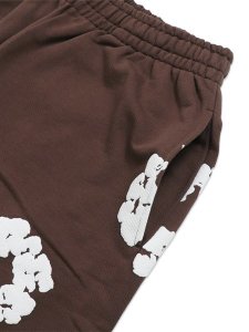 画像3: 【送料無料】DENIM TEARS COTTON WREATH BAGGY SWEATPANTS DARK BROWN (3)