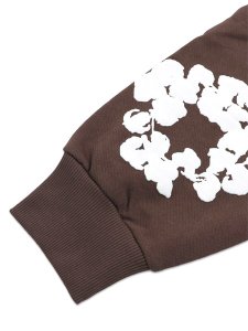 画像6: 【送料無料】DENIM TEARS COTTON WREATH ZIP HOODIE DARK BROWN (6)