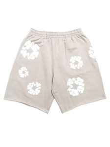 画像1: 【送料無料】DENIM TEARS COTTON WREATH SWEATSHORTS CREAM (1)