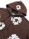 画像3: 【送料無料】DENIM TEARS COTTON WREATH ZIP HOODIE DARK BROWN (3)
